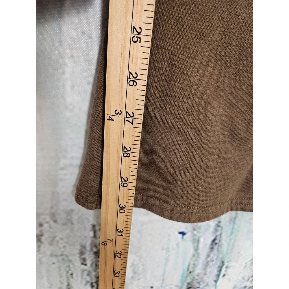 Hollister Flare Sweatpants XS Brown Wide Leg Loungewear Y2K Cozy Aesthetic